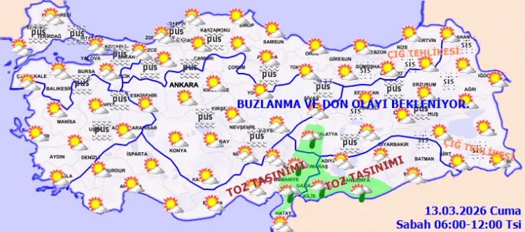 Doğu’da Hava Durumu: Yağmur, Kar ve Buzlanma!