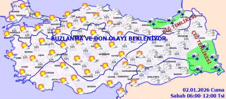Doğu’da Kar, Rüzgar ve Çığ Tehlikesi Uyarısı!