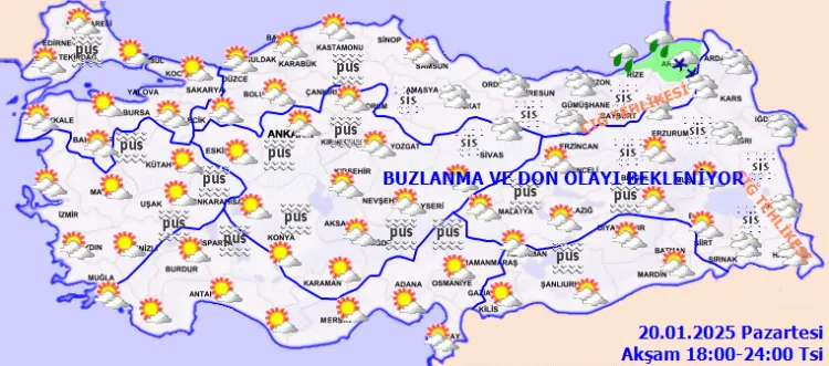 Buzlanma Uyarısı