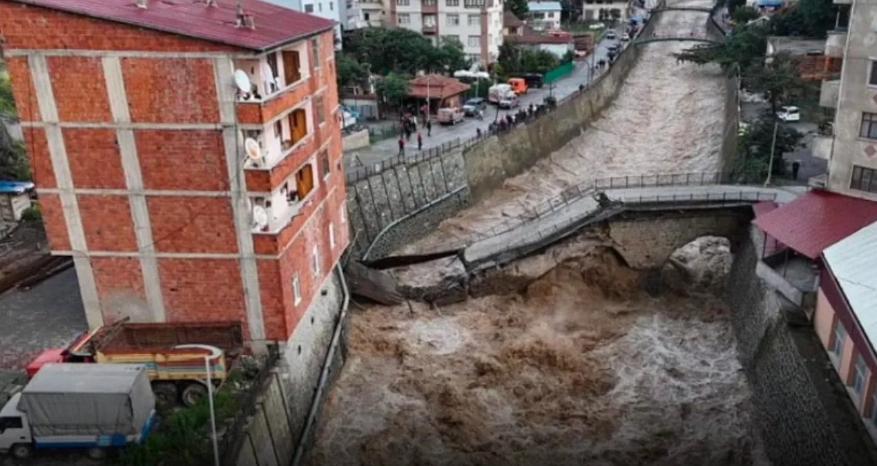 Doğu Karadeniz’de Şiddetli Yağış ve Heyelan Uyarısı