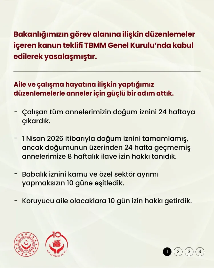 Doğum İzni Uzatıldı, Çocuk Güvenliği Artırıldı!