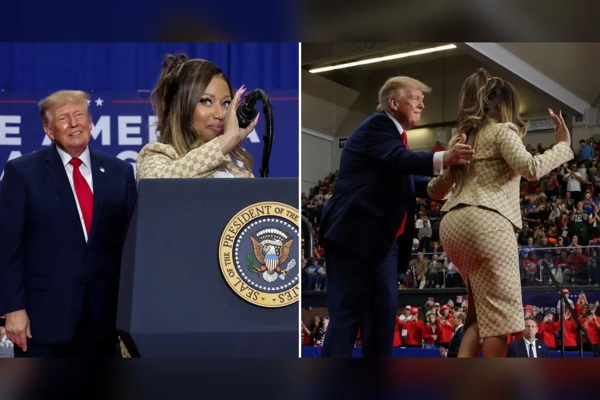 Donald Trump’ın Açıklamaları Sonrası Nicki Minaj’ın Gençlik Fotoğrafları Gündem Oldu