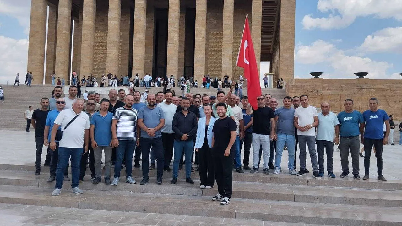 Doruk Madencilik İşçileri Anıtkabir’den Seslendi!