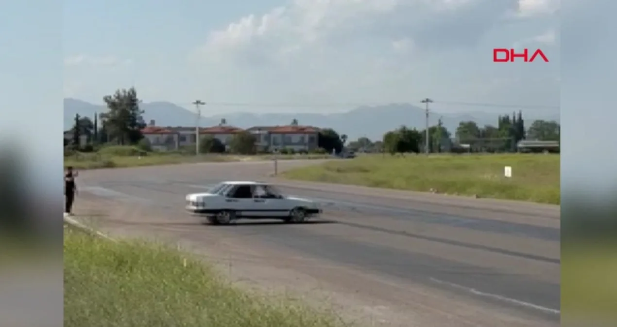 Drift Yaparken Yakalanan Sürücüye 46 Bin TL Ceza!