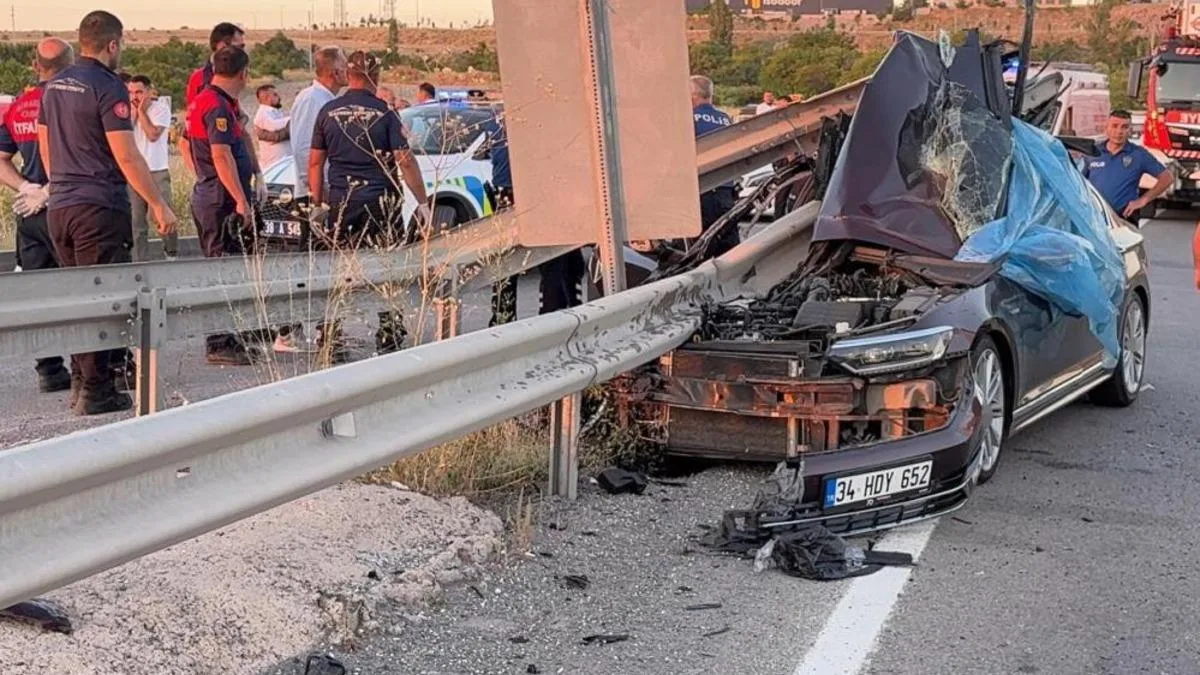 Düğün Konvoyunda Kaza: 1 Ölü, 3 Yaralı!