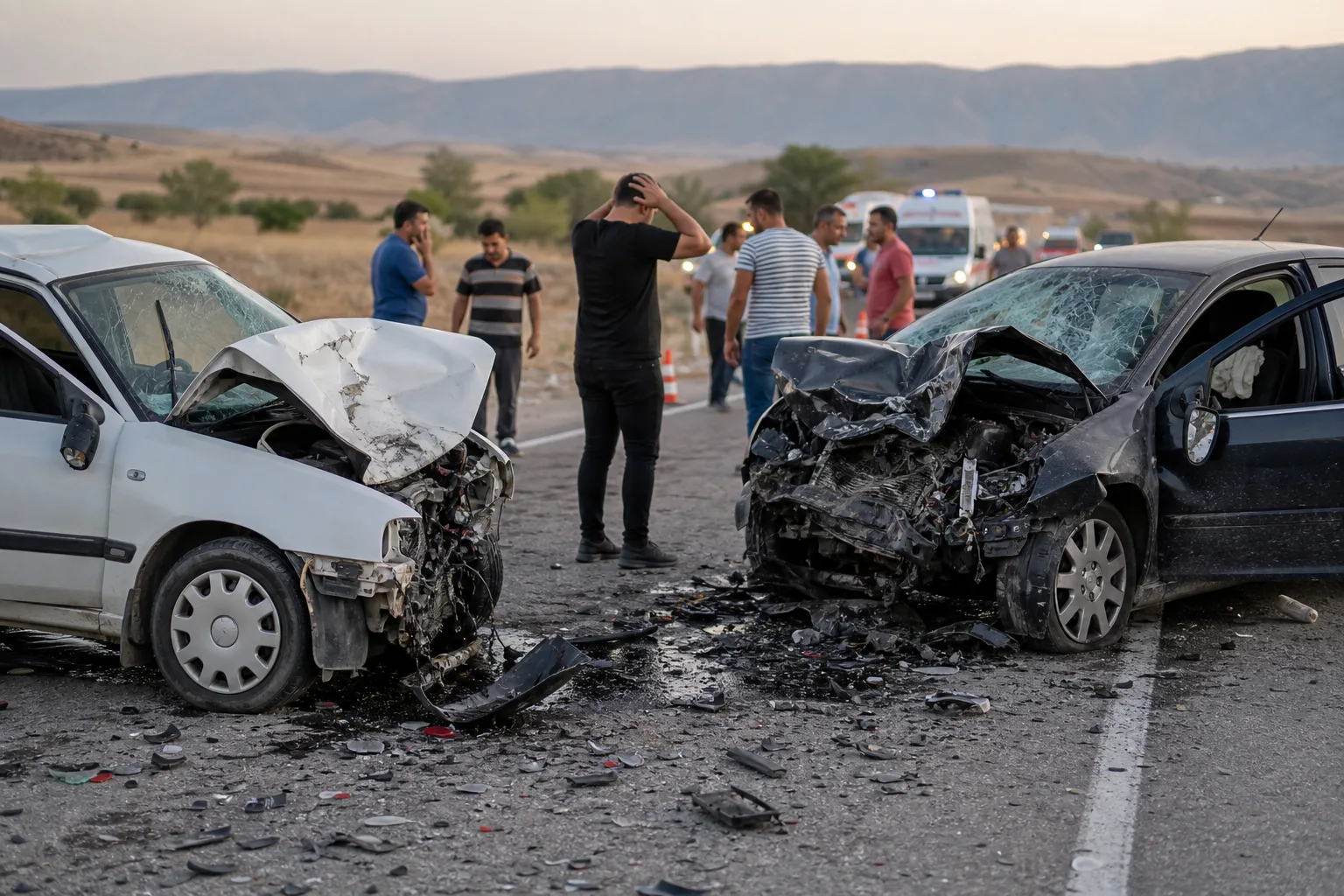 Düğün Konvoyunda Trajik Kaza: 2 Kişi Hayatını Kaybetti