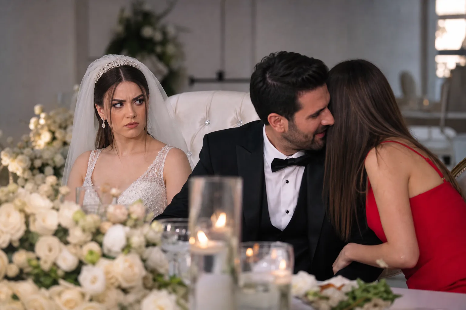 Düğünde Kıskanılan Anlar Gündem Oldu