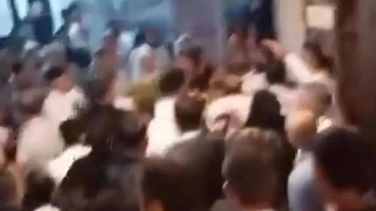 Düğününde Kavga: Aileler Arasında Yumruklar Havada!