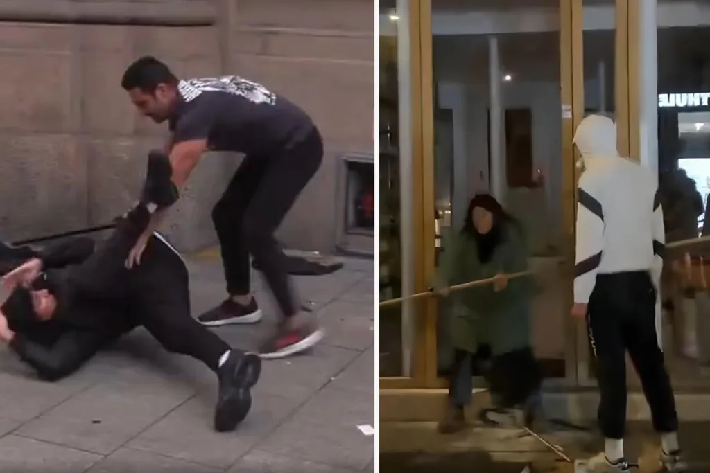 Dükkanını Yağmacılardan Koruma Mücadelesi