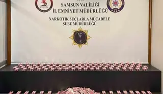 Samsun’da 15 bin 750 adet uyuşturucu hap ele geçirildi