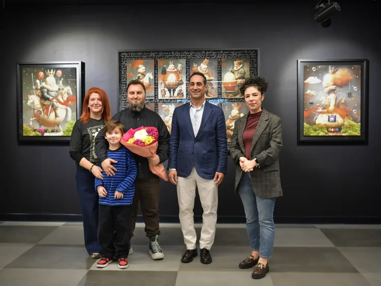 Durmuş Bahar’dan Zamanın Ötesinde Sanat Sergisi