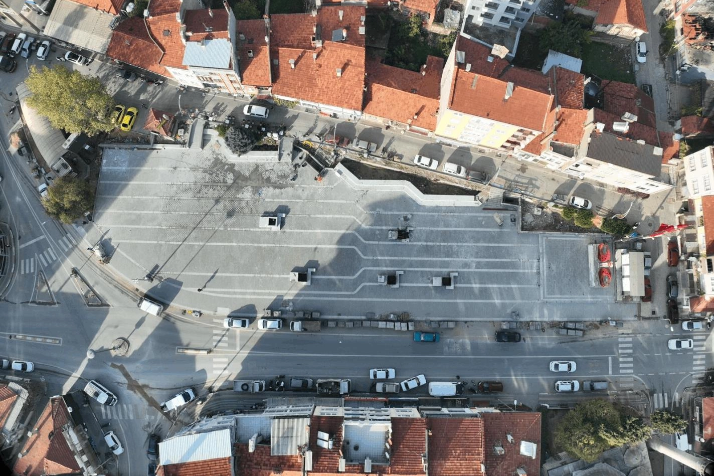 Dursunbey’in Yeni Meydanı Modernleşiyor!