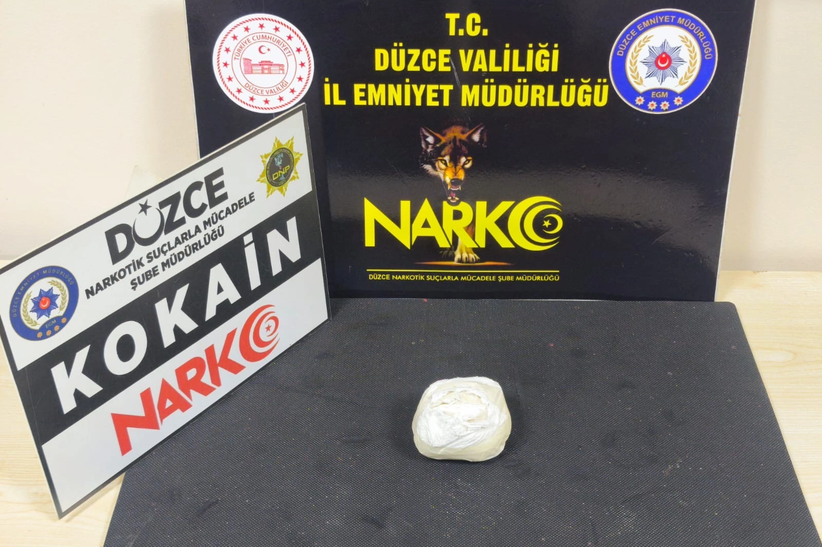Düzce’de 125 Gram Kokain Ele Geçirildi! 1 Tutuklama