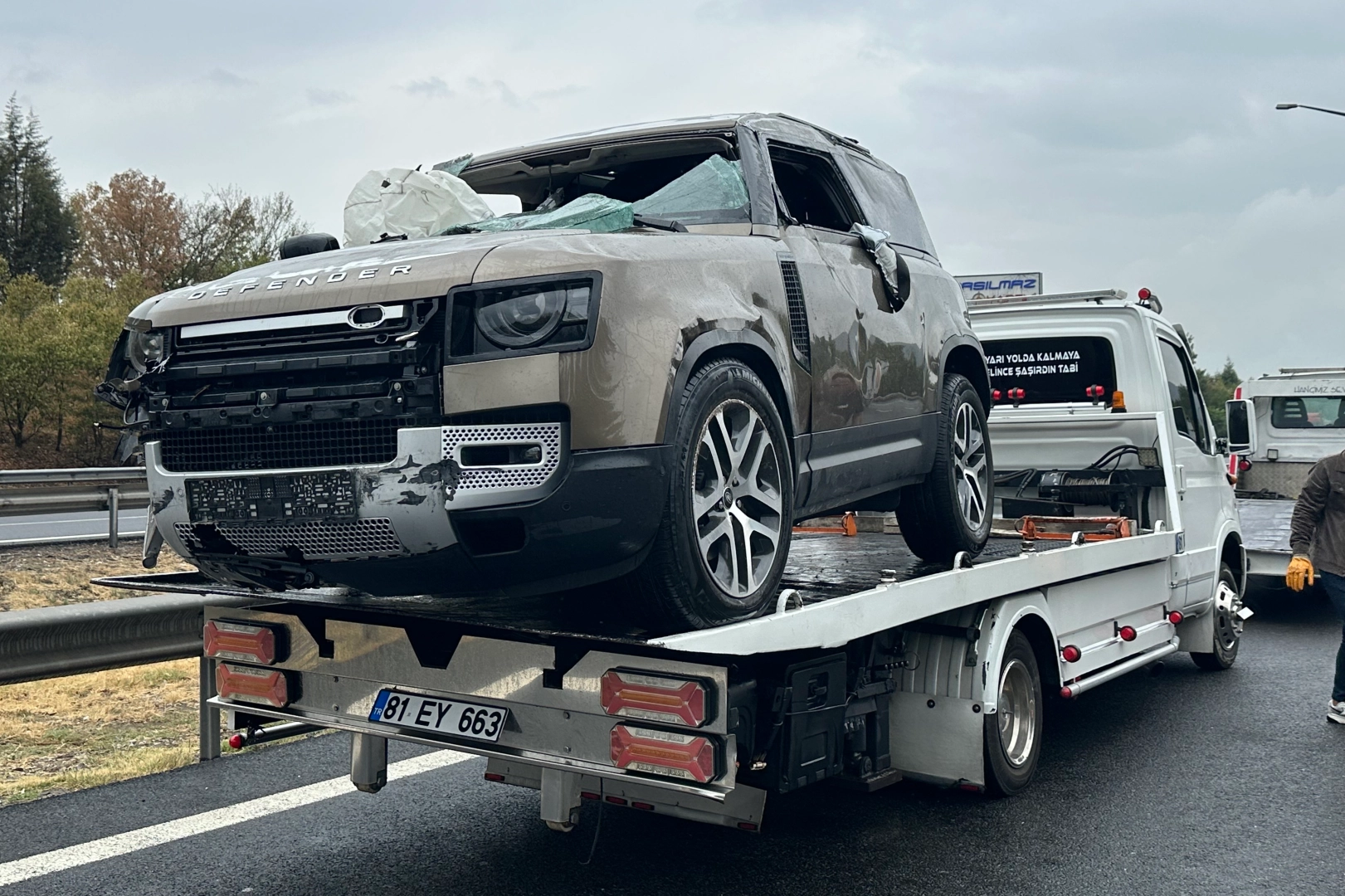 Düzce’de Cip Takla Attı: 1 Yaralı!