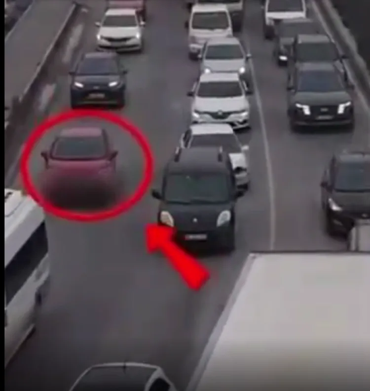 Düzce’de Drone ile Şerit İhlali Denetimi!