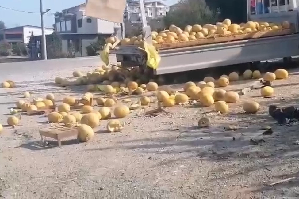 Düzce’de Kavun Satıcısına Kaza: Yaralı Var!