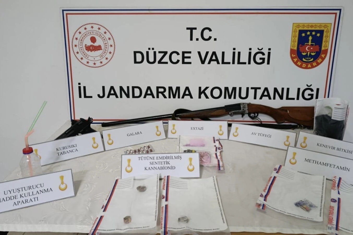 Düzce’de Uyuşturucu Operasyonu: 2 Tutuklama!