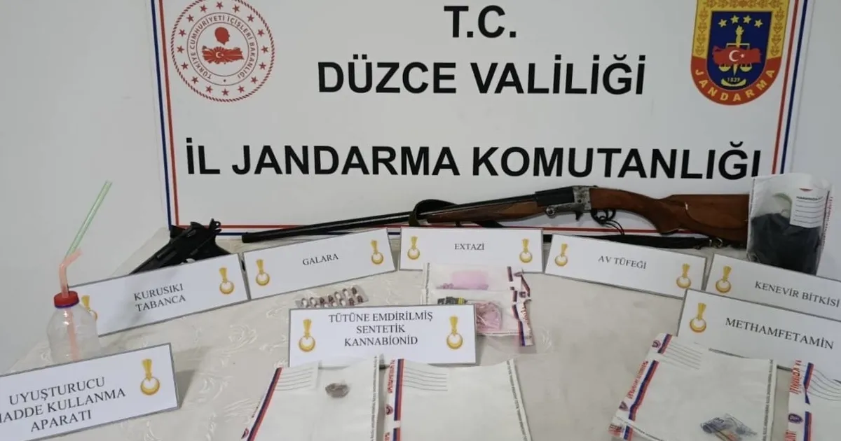 Düzce’de Uyuşturucu Operasyonunda 2 Tutuklama!