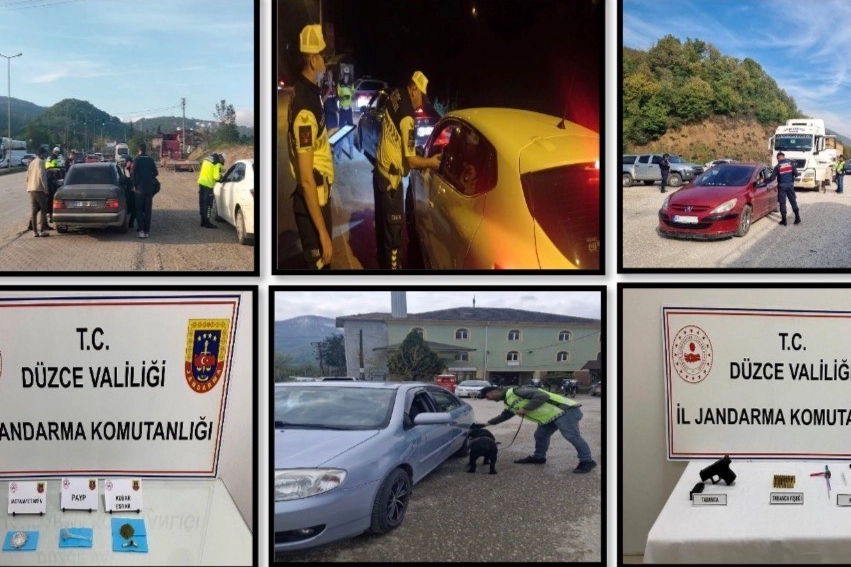 Düzce Jandarması’ndan Şok Uygulama: 29 Gözaltı!