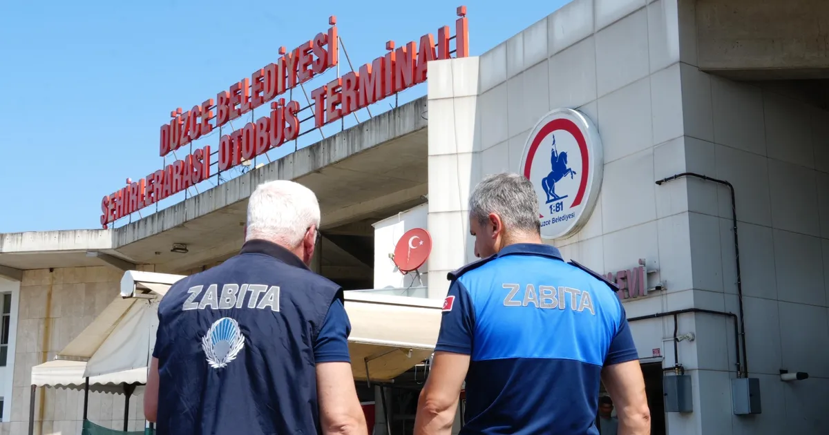 Düzce Terminali’nde Ortak Denetim Gerçekleşti