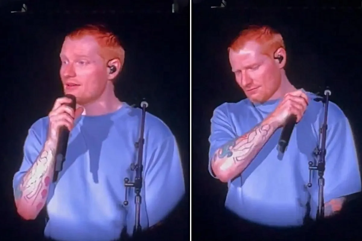 Ed Sheeran, Philadelphia konserinde duygusal anlar yaşadı