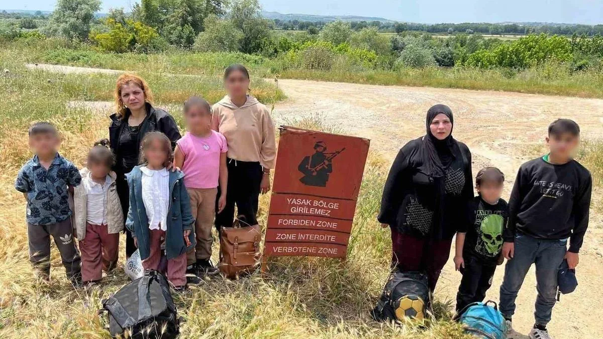 Edirne’de 32 Düzensiz Göçmen Yakalandı!