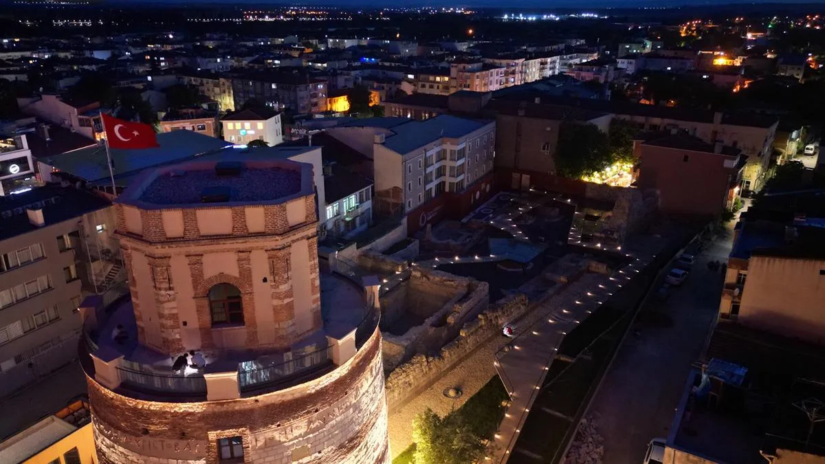 Edirne’de Makedonya Saat Kulesi Restorasyonu Tamamlandı