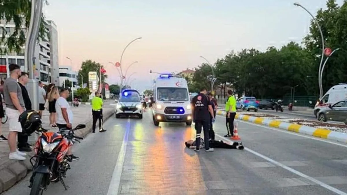 Edirne’de Motosiklet Kazasında 1 Yaralı!
