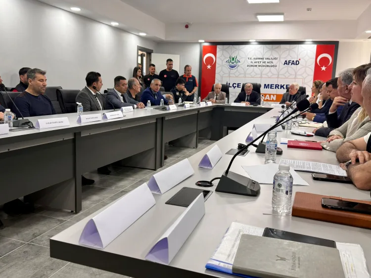 Edirne’de Sel Tatbikatı: Müdahale Kapasitesi Test Edildi!