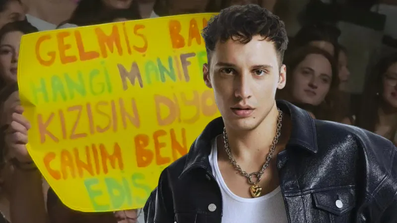 Edis, Konserinde ‘Manifest Kızları’na Destek Verdi!