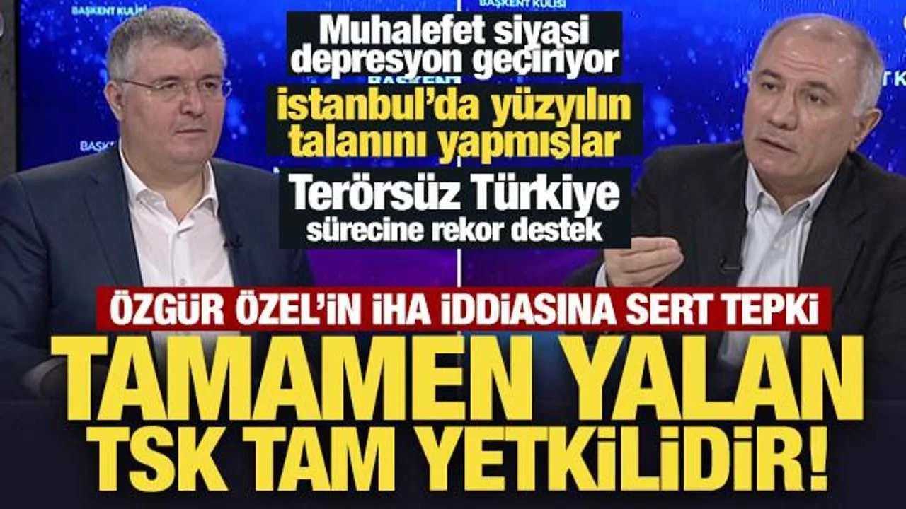 Efkan Ala’dan Sert Tepki: ‘Yalan ve Gerçek Dışı!’