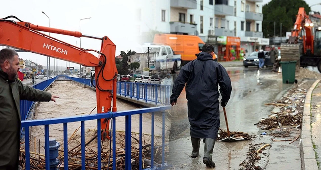 Ege’de Sağanak ve Fırtına: 1 Ölü, Zarar Büyüyor!