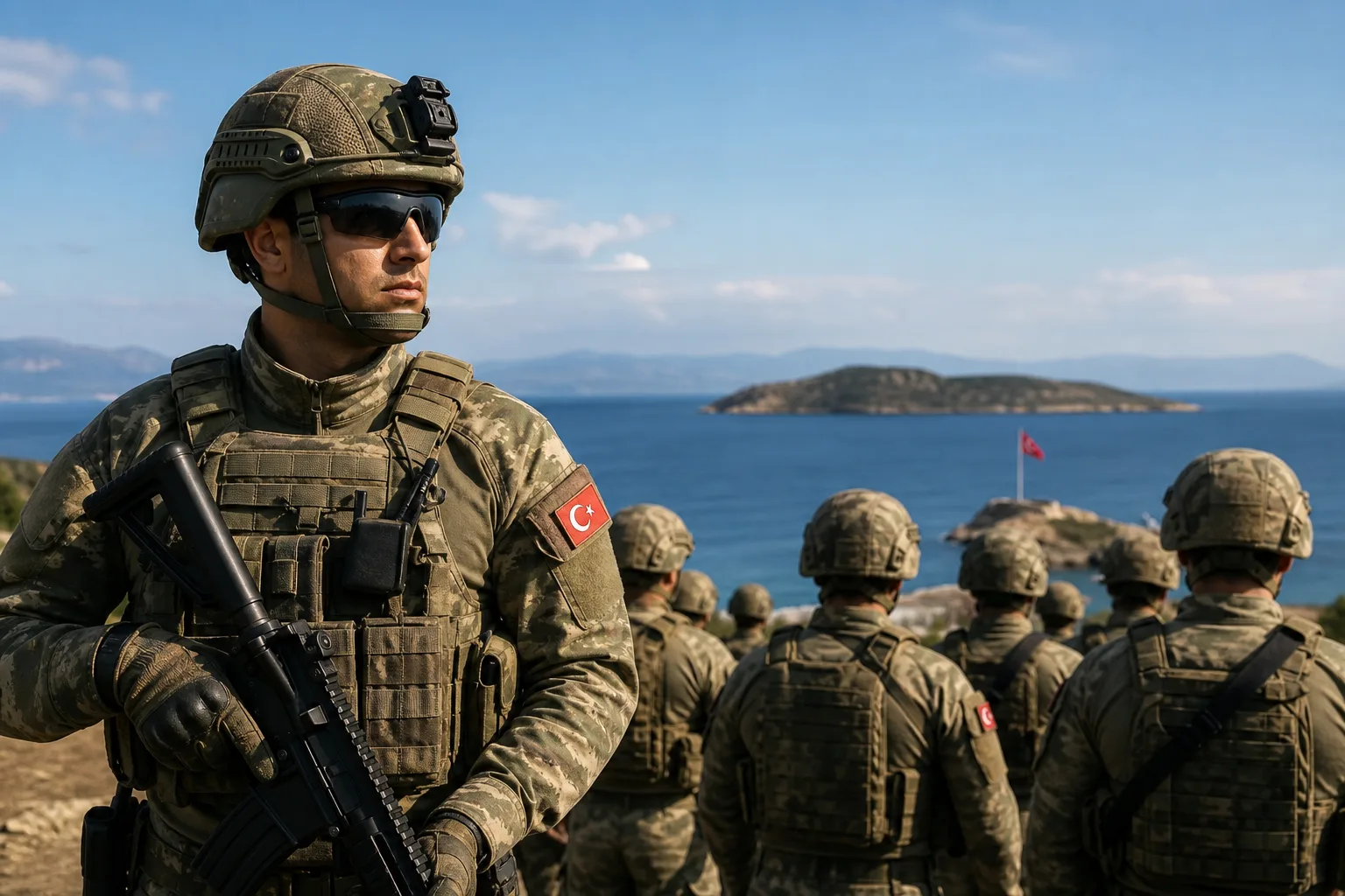 Ege’de TSK’nın 2 Bin Komando Hamlesi Yunanistan’ı Tedirgin Etti