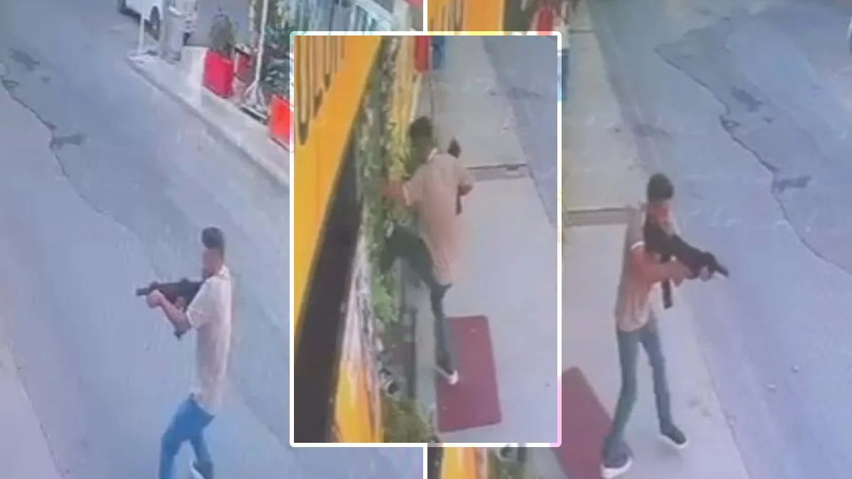 Eğlence Mekanında Pompalı Tüfek Sesi!