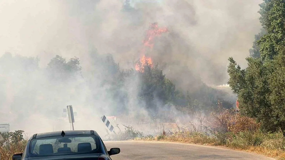 Elbeyli’de Çöp Tesisinde Yangın Paniği!