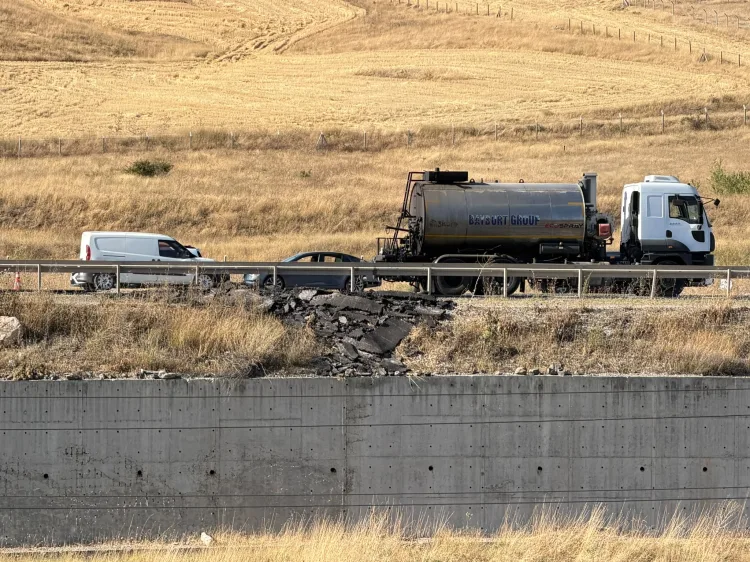 Elmadağ’da Asfalt Atıkları Tepki Topladı!