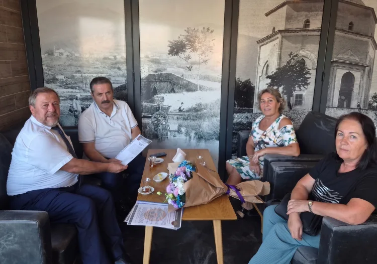 Emeklilerden Çelik’e Ziyaret: Sorunlar Gündemde!