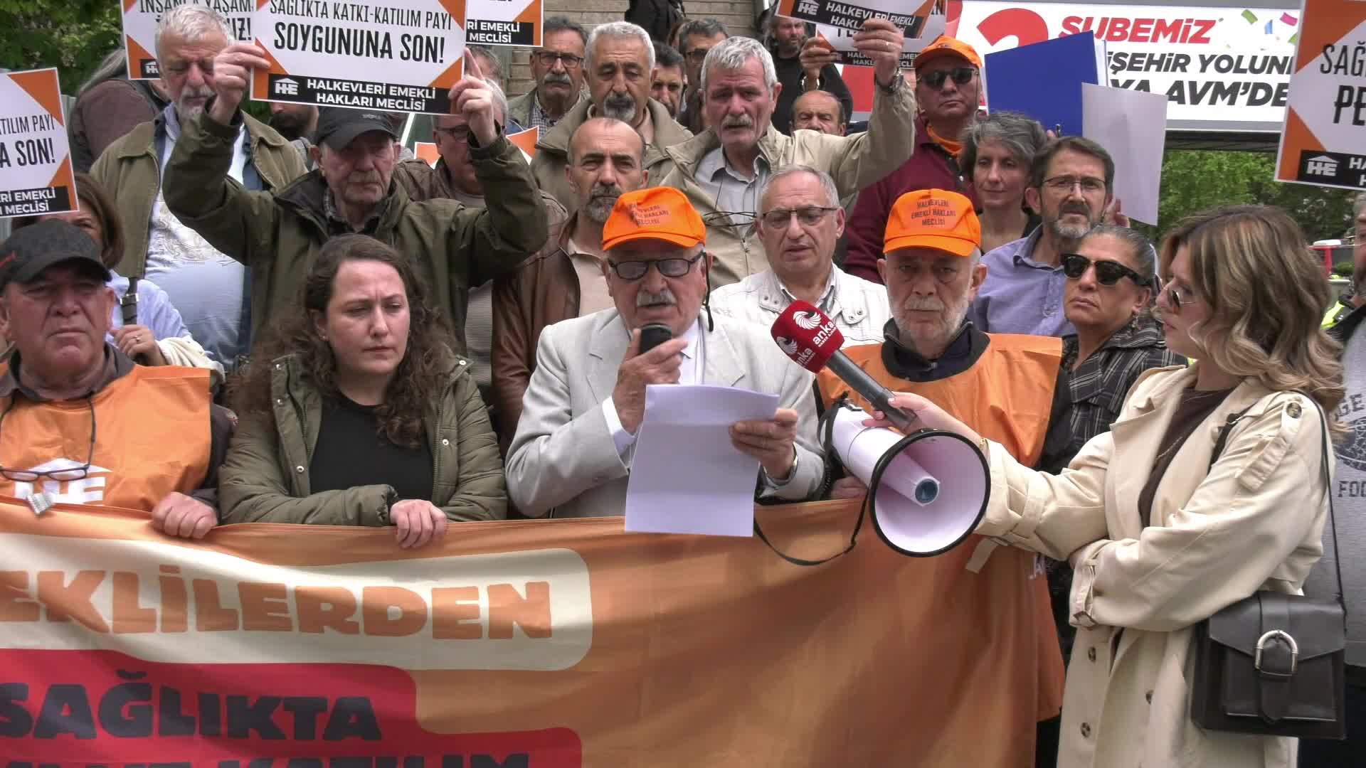 Emeklilerden Sağlıkta Katkı Payı İsyanı!