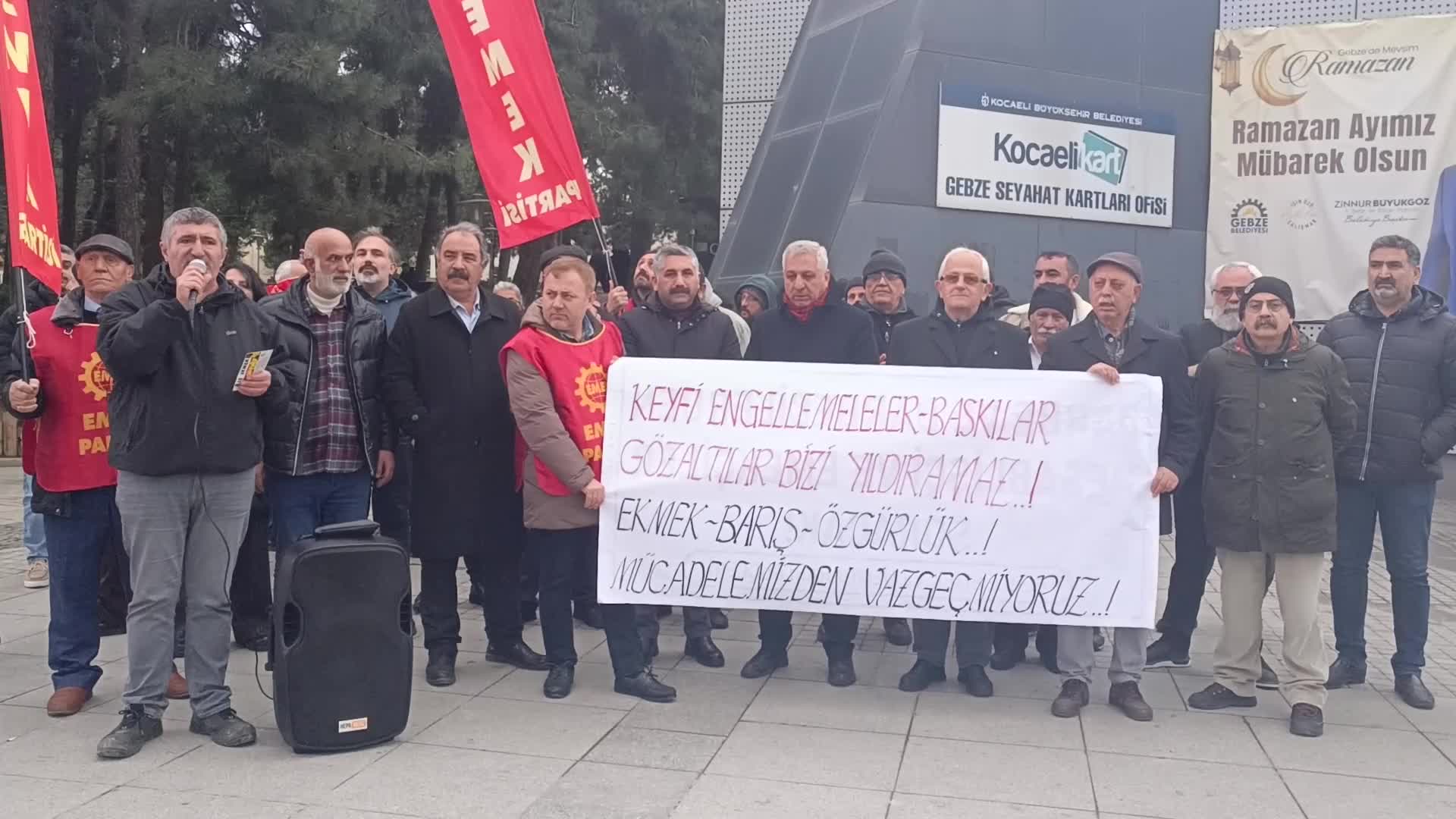 EMEP’ten Gözaltılara Karşı Ortak Mücadele Çağrısı