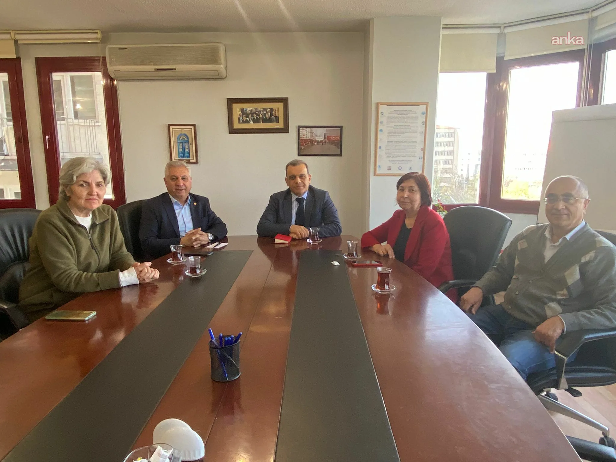 EMEP ve TTB, Sağlık Sorunlarını Görüştü