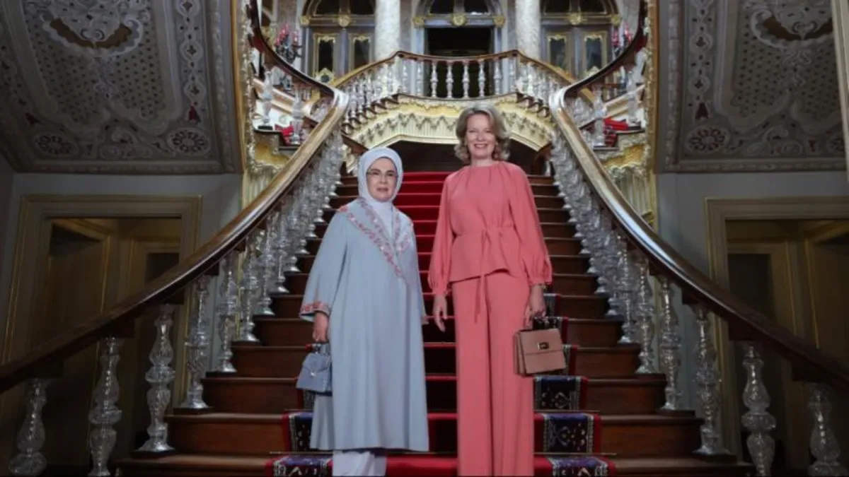 Emine Erdoğan, Belçika Kraliçesi ile İstanbul’da Buluştu