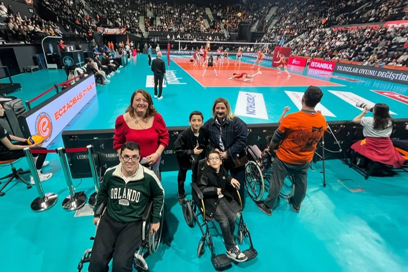 Engelsiz Çocuklar Voleybolda Unutulmaz Anlar Yaşadı