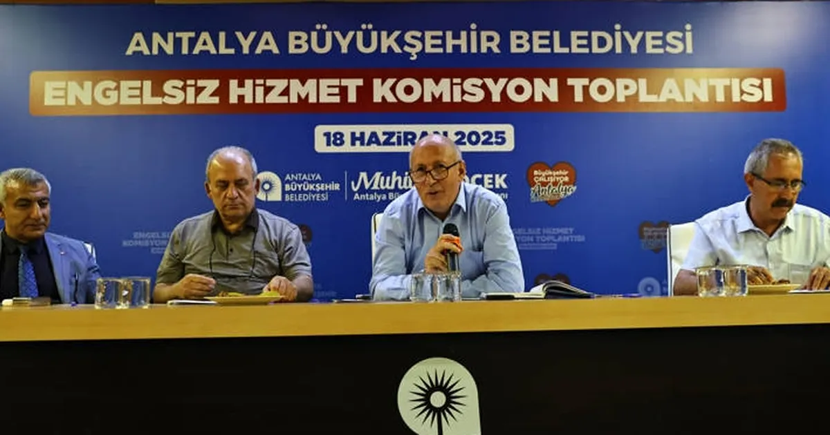 Engelsiz Hizmet Komisyonu Antalya’da Toplandı!