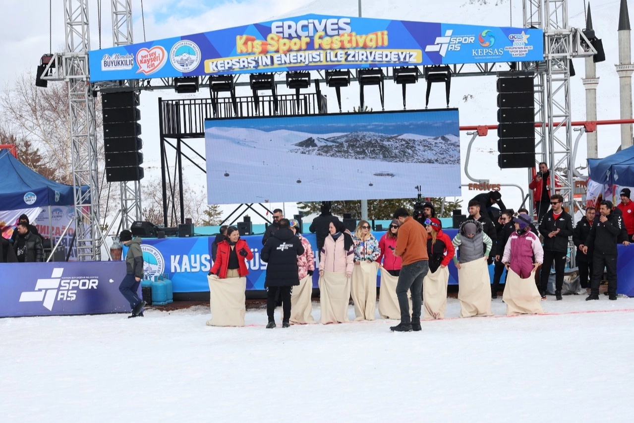 Erciyes Kayak Merkezi’nde 3 Milyon Ziyaretçi!