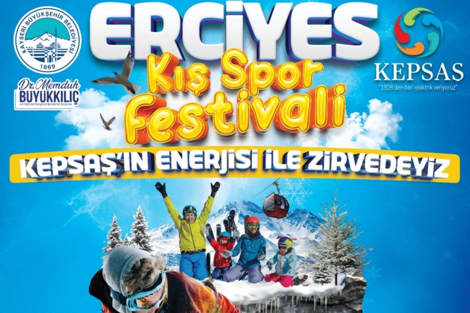 Erciyes Kış Spor Festivali ile Eğlence Zirveye Çıkıyor!
