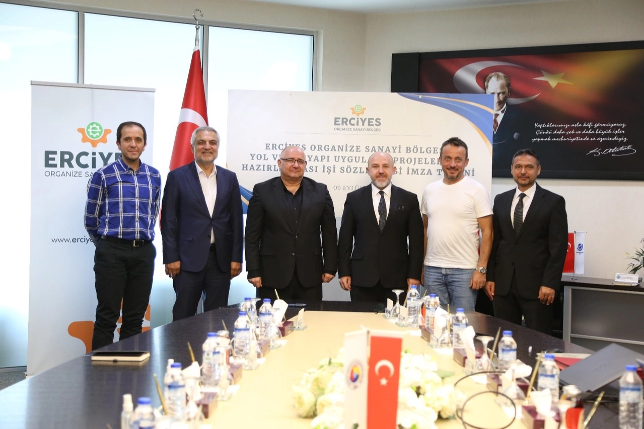 Erciyes OSB’de Altyapı Projeleri İçin İmzalar Atıldı