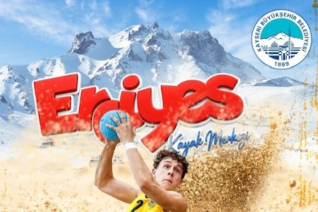 Erciyes’te 2200 Metrede Plaj Hentbolu Heyecanı!