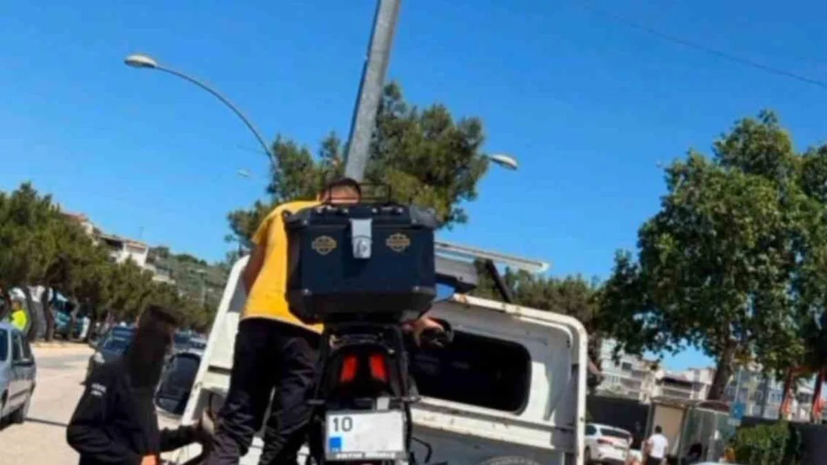 Erdek’te Motosiklet Kaçışına 240 Bin Lira Ceza!