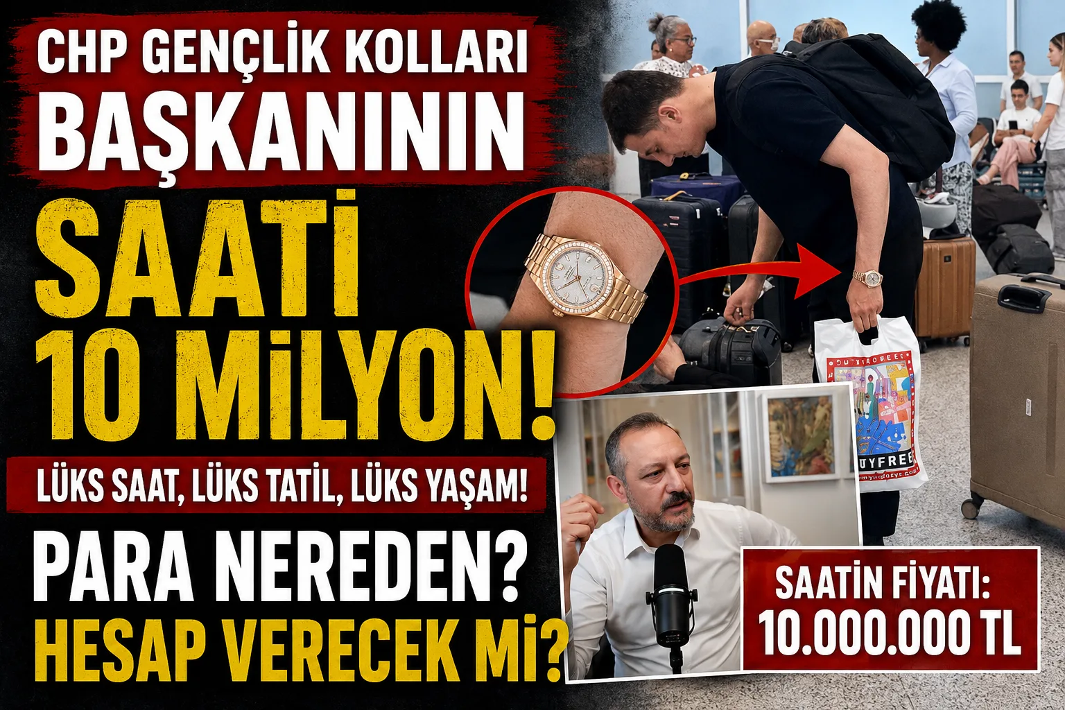 Erdem Altay Açıkladı: “En küçüğünüzün saati 10 Milyon!”