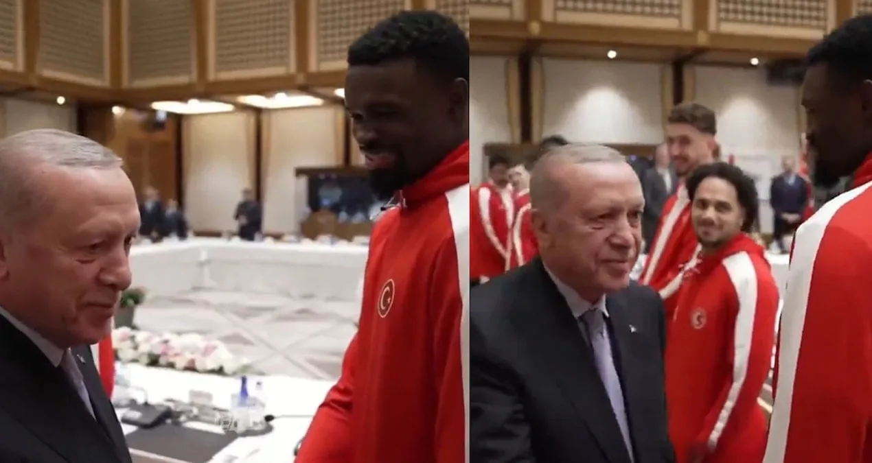 Erdoğan, A Milli Takım’ı Gümüş Madalya ile Karşıladı